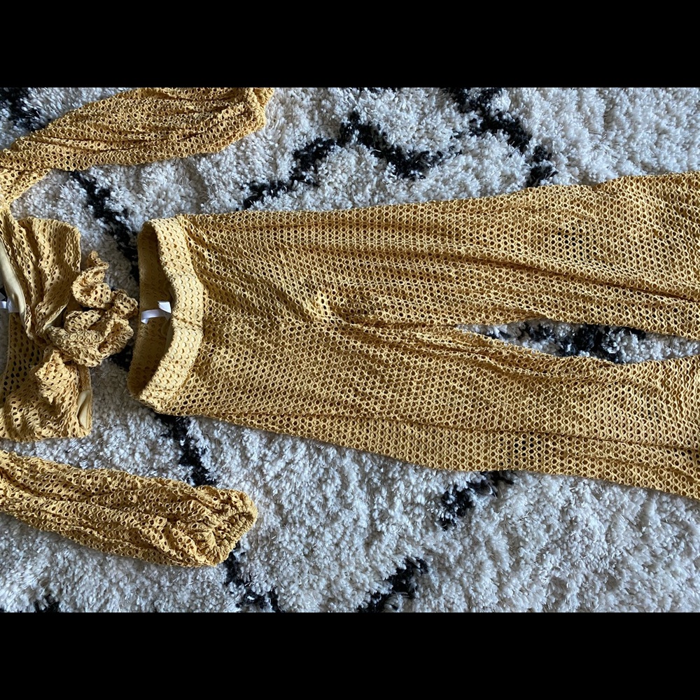 2 piece bralette and pants set